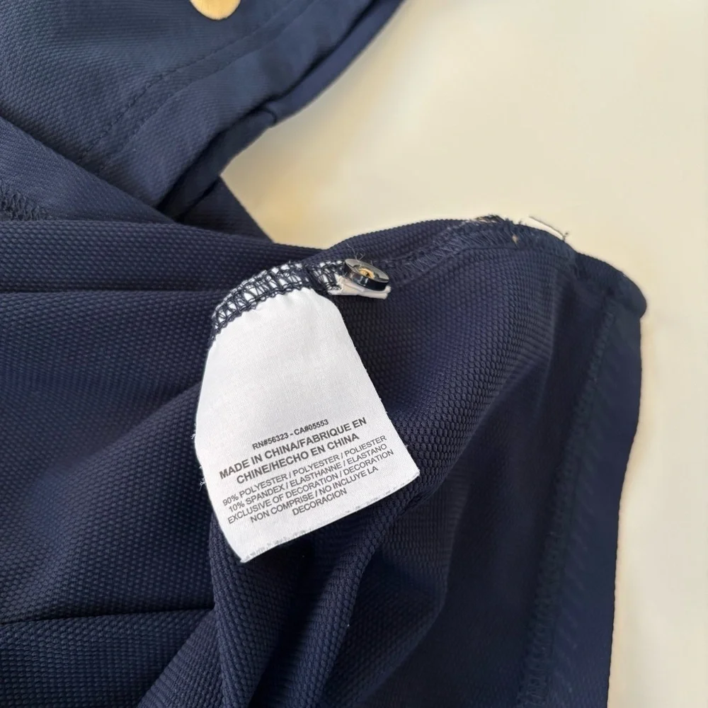 Nike Dri-Fit NFL Navy Blue LA Chargers Los Angeles Chargers Polo Size Large